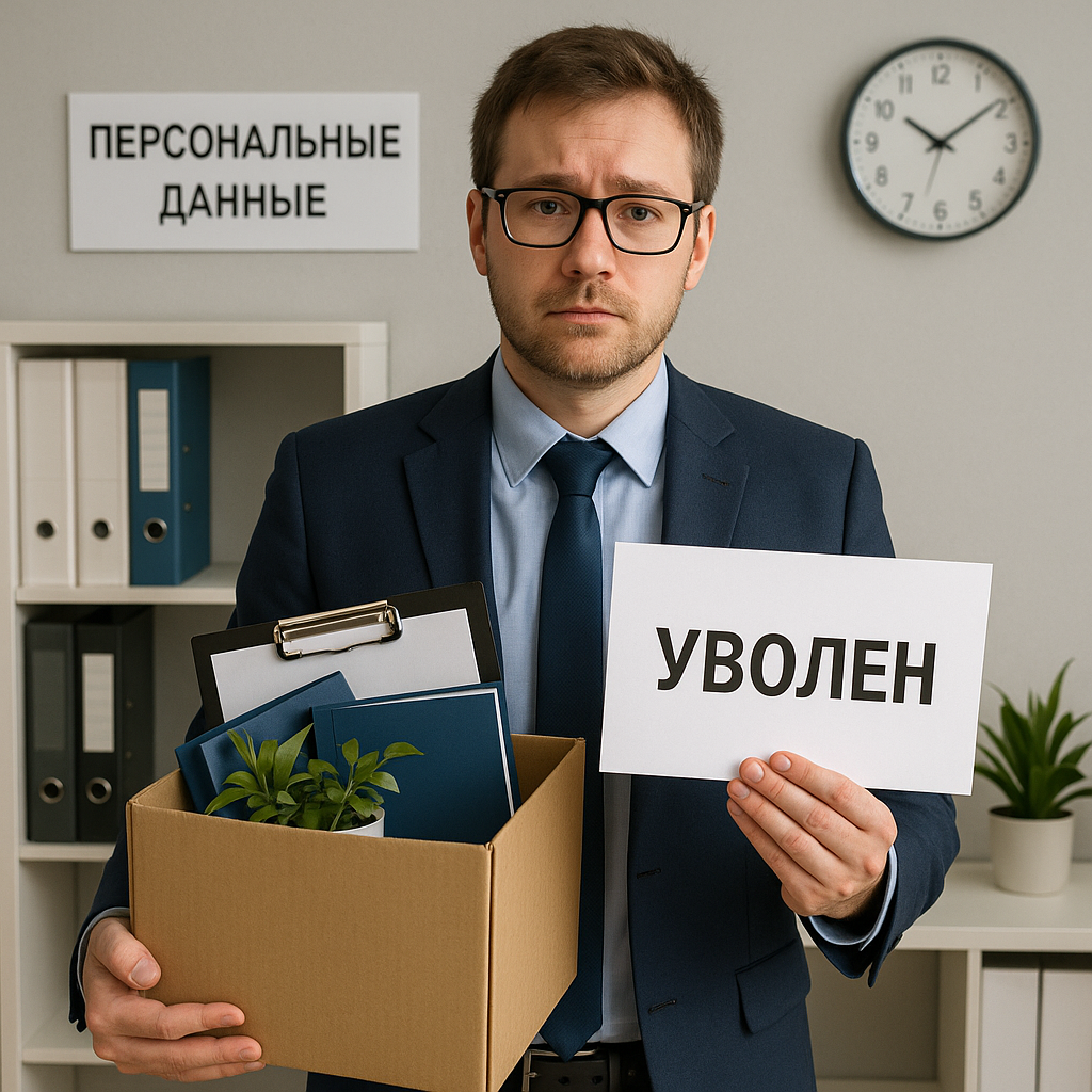 Сменился ответственный за обработку ПДн